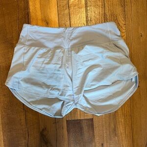 Lululemon Speed Up Short Long 4" - Blue Linen